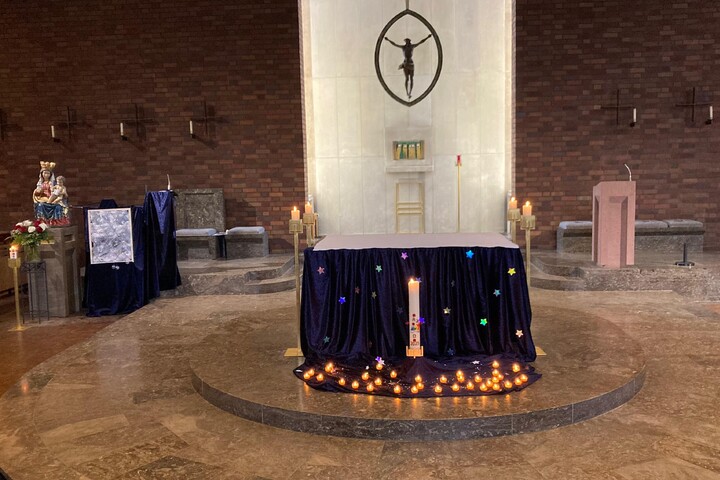 Foto: Zentgraf/Fischer Foto aus der Kuratiekirche Veitshöchheim